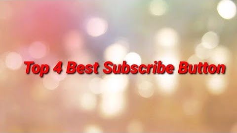 Free Intro-Outro Subscribe Button