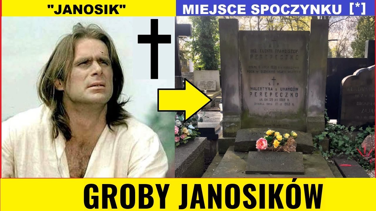 JANOSIK GROBY AKTORÓW SERIALU