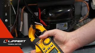 Testing Compressor on FCR16DCASA Furrion Refrigerator V1 Wealth