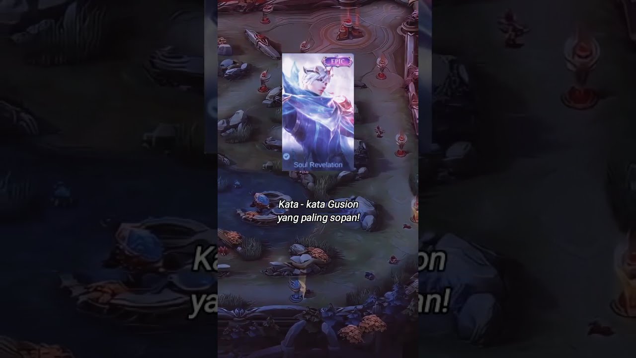 kata-kata gusion yg paling sopan