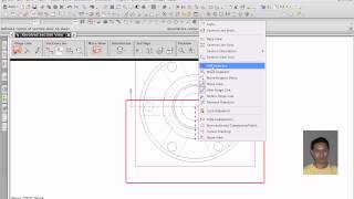 D2A Channel NX Introduction to Drafting (3.4-Create a revolved section view)