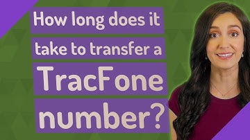 How long does it take to transfer a TracFone number?