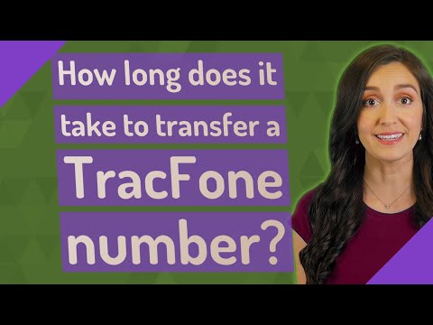 Vídeo: Posso transferir um número TracFone?
