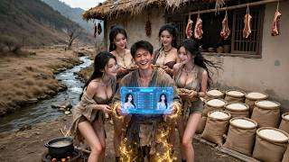穿越人人啃樹皮的荒年意外啟動震驚系統！收穫家人震驚值即可兌換神秘獎勵，商城兌換無限食物，神秘物資，帶領全村逆襲大荒！#短劇#窮小子逆襲#爽文#系統#穿越 screenshot 4