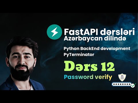 FastAPI Azərbaycanca: Login Sistemi Qururuq (Passlib ilə Parol Verify)