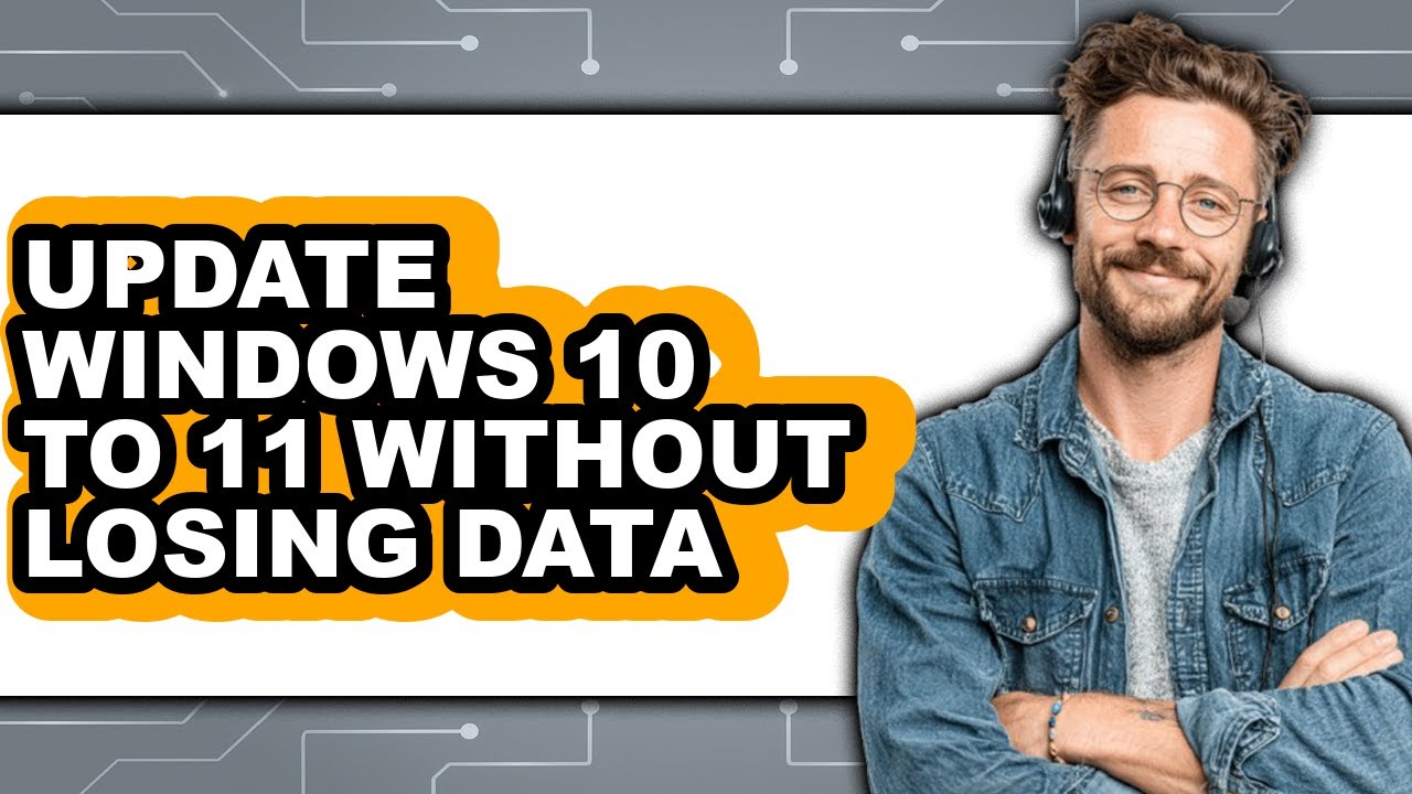 How to Update Windows 10 to 11 Without Losing Data - Easy Guide - YouTube