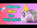 How to hear the holy spirit  david hoffmeister acim  getting to know the holy spirits guidance