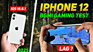 Iphone 12 BGMI test 2025 | BGMI 4.1 update lag or not? | Rebel Prabhu Gaming #bgmi 