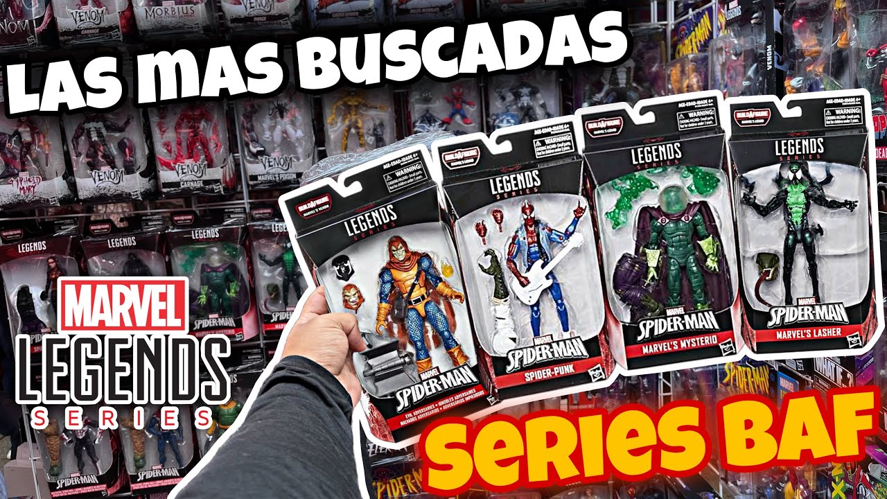 GRABAMOS FIGURAS BAF RARAS #marvel