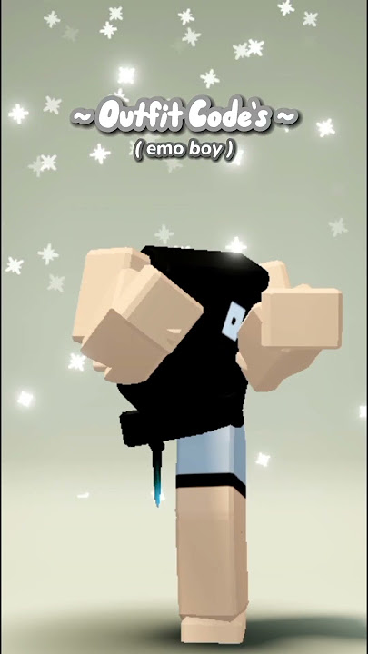 emo emoboy black roblox sticker by @robloxcharacterssss