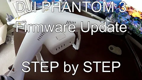 DJI Phantom 3 Professional Firmware Update - How to step by step process
