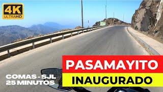 PASAMAYITO INAUGURADO de COMAS a San Juan de LURIGANCHO