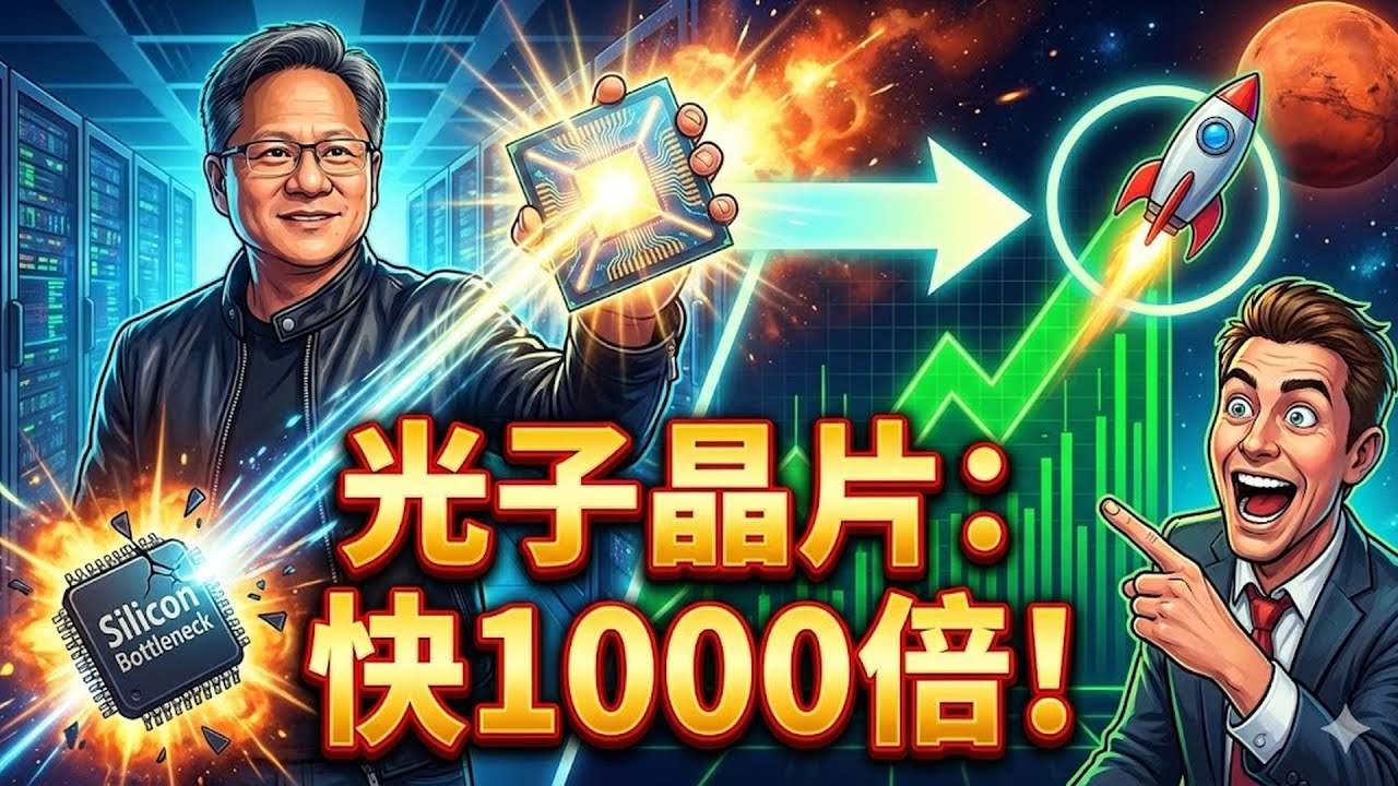 黃仁勳這回沒說謊！NVIDIA算力瓶頸全靠它？這3家「光子晶片」新創剛通過認證，速度快1000倍，股價即將起飛去火星！#光子晶片 #NVIDIA #算力瓶頸 #科技新創 #未來科技 #AI #5G