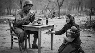 Download Lagu “May I Have Your Leftovers, Sir?” But When American Soldier Looked Into Her Eyes, a Miracle Happened MP3