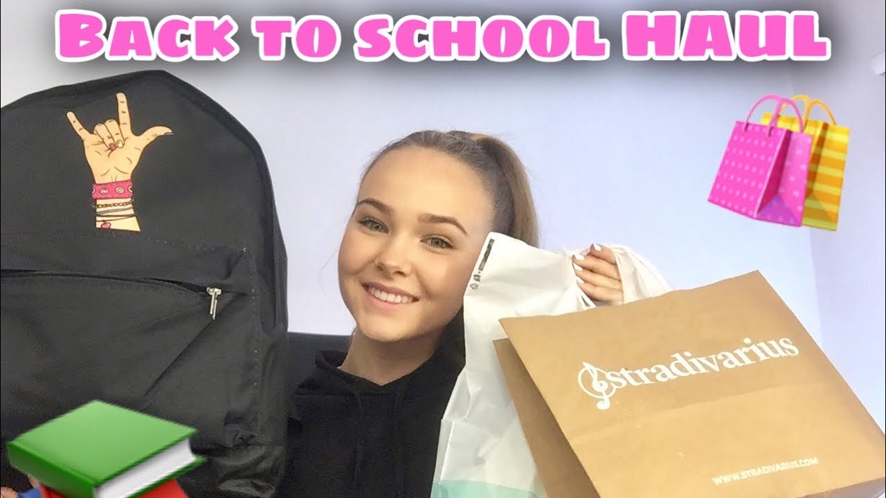 BACK TO SCHOOL HAUL😍 | Adna Subašić🌟 - YouTube