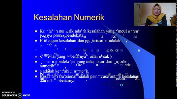 Metode Numerik VS Metode Analitik beserta contohnya