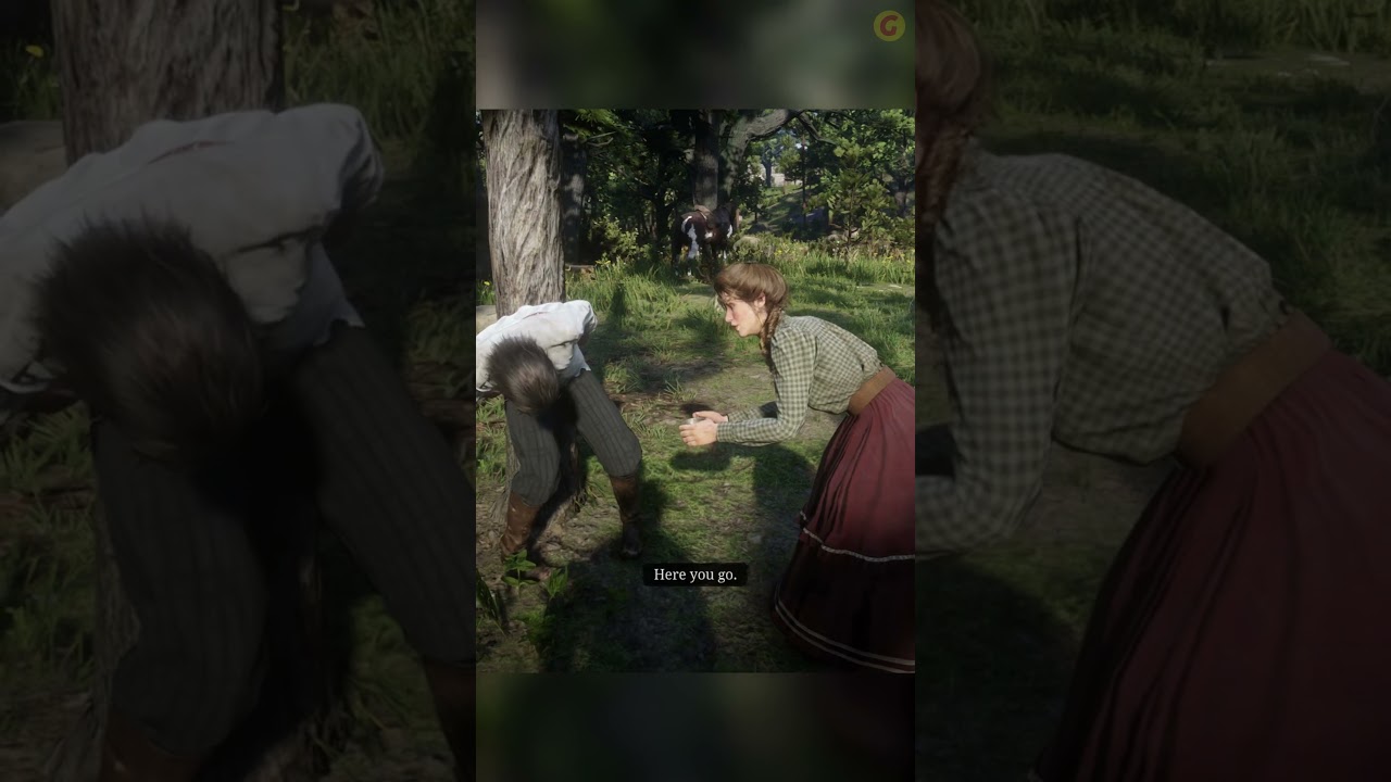 Marry Beth Gives Kieran Water After Karen Insults Him - RDR 2 (Hidden Scene)