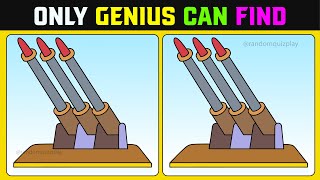 🐢🧩  Are You Sharp Enough? | Spot The Difference 🐢🧩 | Random Quiz Play