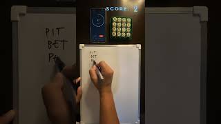 1 Minute Boggle #3 #puzzleswithtiel
