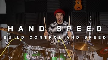 Hand Speed Drum lesson | Build Drum Endurance and Control