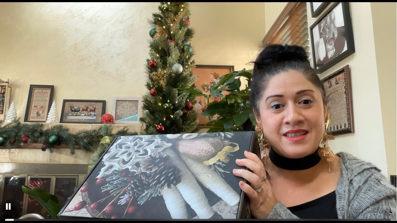 Flosstube Extra: Flassmas 2024 Day 7-10 Advent Calendar! With thy Needle & Thread Winter collection!