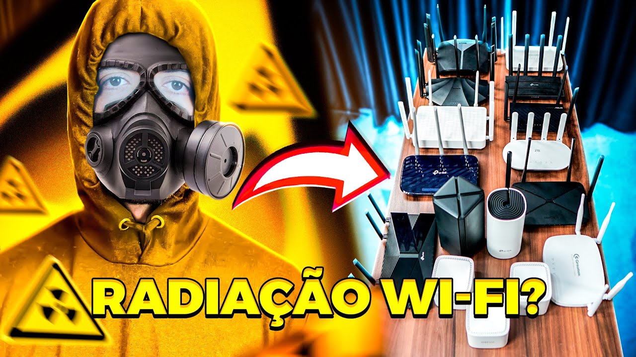 LIGUEI 30 ROTEADORES WI-FI AO MESMO TEMPO 😱 OLHA NO QUE DEU!