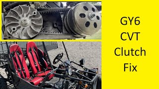 GY6 Go-Kart CVT / Clutch Repair