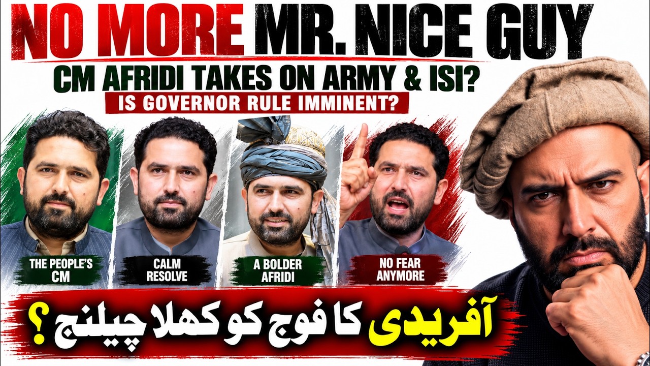 Afridi is No More Mr. Nice Guy