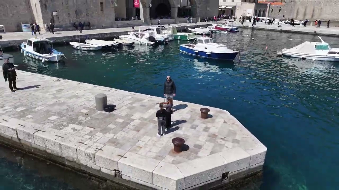 Enchanting Violin Melodies in the Heart of Dubrovnik