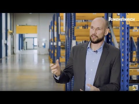Animation Jungheinrich High Rack Stacker Hochregalstapler Ekx 410 Youtube