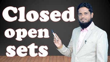 VIDEO - 16 II CLOSED SET II THEOREMS II REAL ANALYSIS  #theoremsofclosedset #openset