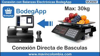 Configuración Bascula Digital POS Max 30 kg RS232 con BodegApp Pro POS Max 30kg (Venezuela)