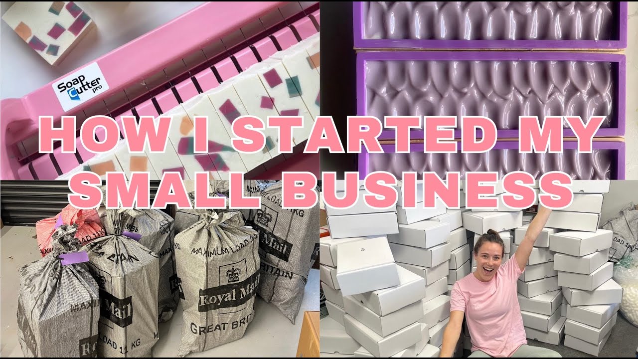 How I started my small business and our journey so far🧼🌈 - YouTube