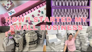 How I started my small business and our journey so far