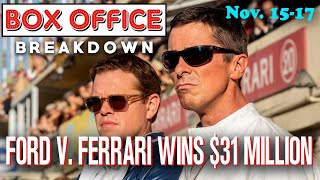 Join us! kari and frank look at this weekend's box office on a new
breakdown. we talk ford v. ferrari's success, charlie's angels failure
the ...