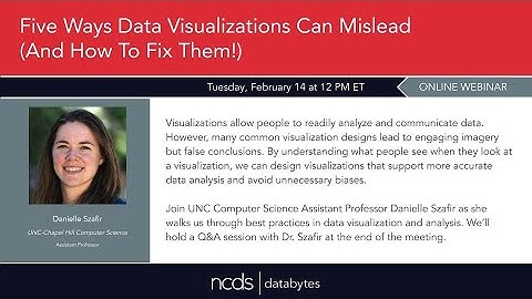 DataBytes | Five Ways That Data Visualizations Can Mislead (And How To Fix Them)