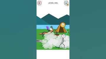 Stickman Thief Puzzle Gameplay Level 145 take a sun #shorts #gaming