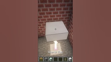 Minecraft: Modern Lamp Tutorial #shorts