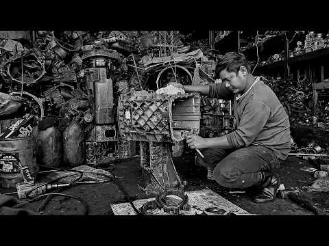 No Talking: Phnom Penh in Black & White | Hands, Steel & Street Life