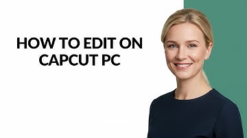How to Edit on Capcut Pc - Julia