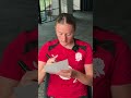 Putting the Red Roses’ art skills to work ✍️🎨