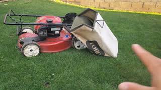 Bagging VS Mulching / Proper Leaf Blowing - DIY Lawn Guy