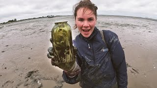 Mudlarking Epicness! Mud reveals treasure!