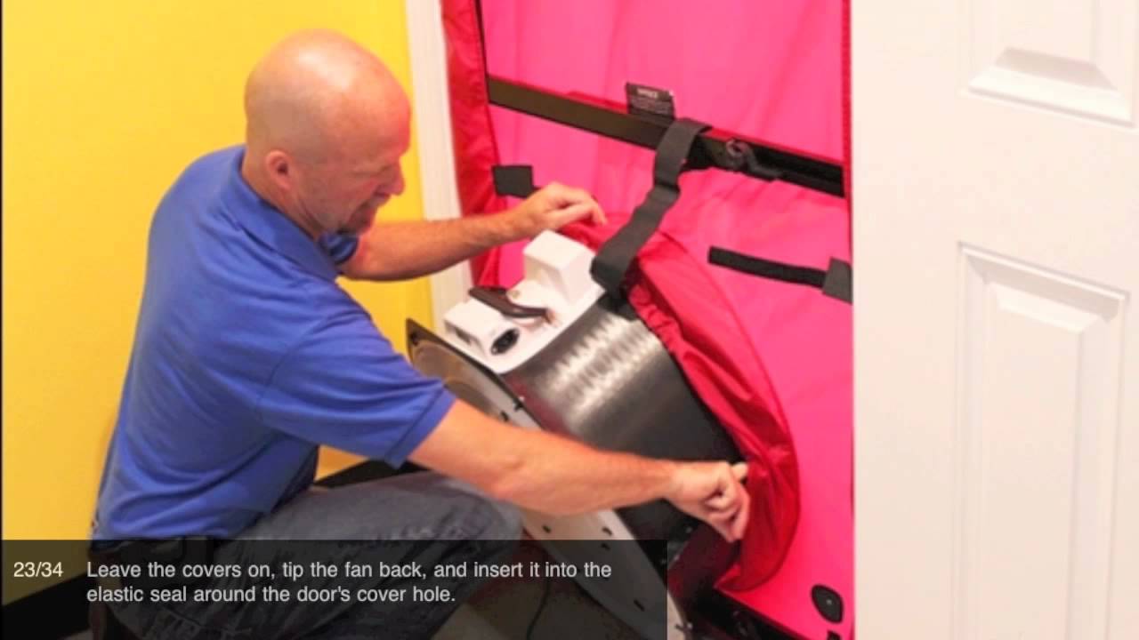 MasterThat // Set Up A Blower Door YouTube