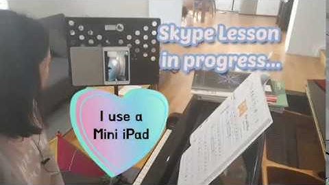 Skype music lesson?! It
