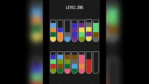 Water sort puzzle level 295