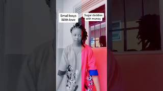 #viral #shorts sugar daddy with money vs small boy with love