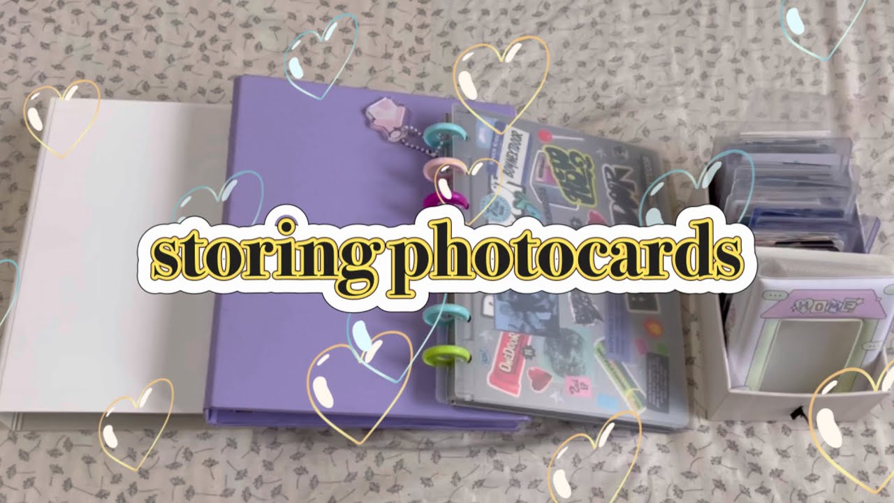 storing photocards ++ rearranging photocards #23