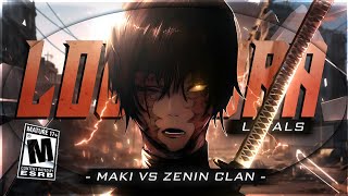 Loucura Letal Jjk Season 3 - Maki Vs Zenin Clan Amvedit 4K Alight Motion Preset Pf