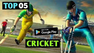TOP 05 Cricket Games | For Android | in Play Store 2022 #shorts #short screenshot 2